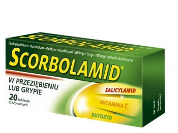 Scorbolamid tabletki drażowane