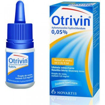 Otrivin 0.05% krople do nosa 10 ml